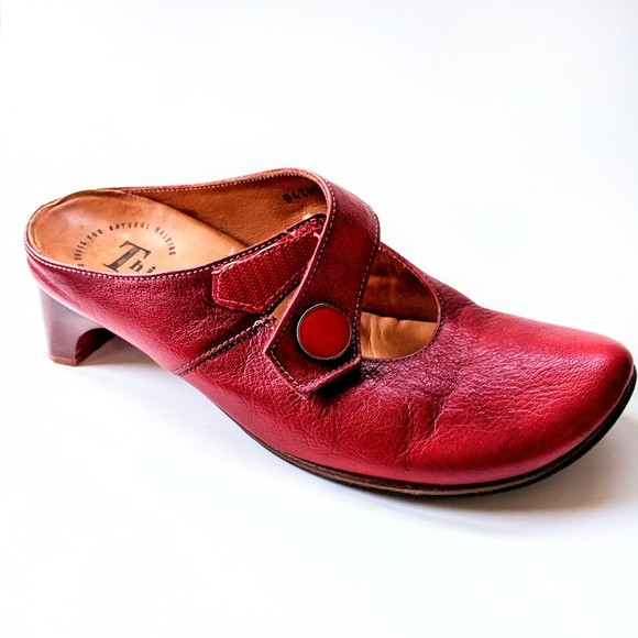 Think! red orthotic mules, US 7/EU 38 - Picture 4 of 8